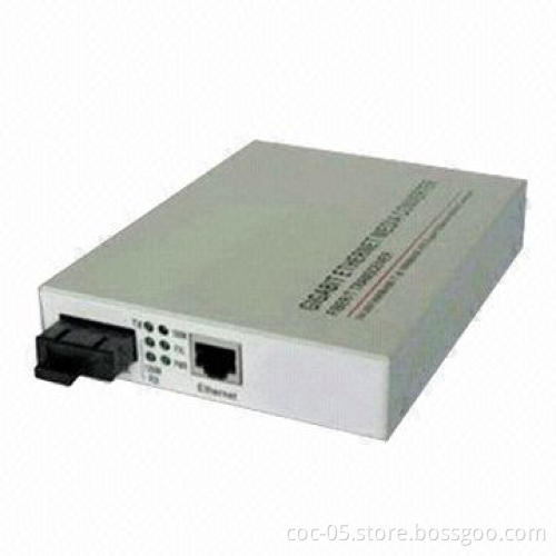 10/100/1000M Fiber Media Converter, 100m to 120km Transmission Distance